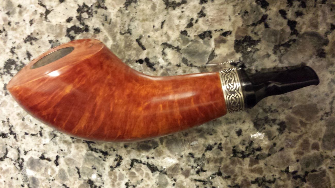 Handmade briar pipe collection